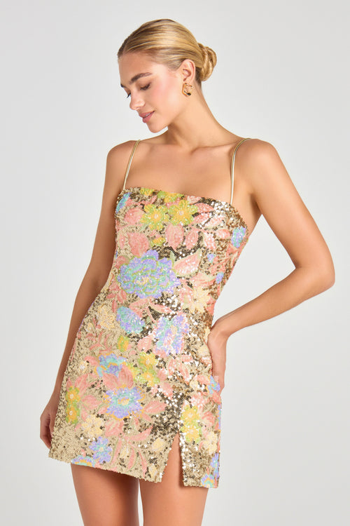 Leila Floral Dress
