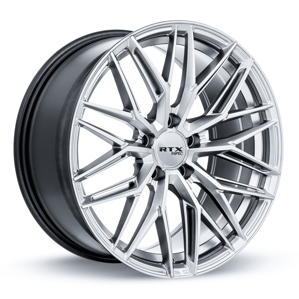 RTX SW20 18x8.5 5x112 ET45 CB66.6 Silver Machined Wheel